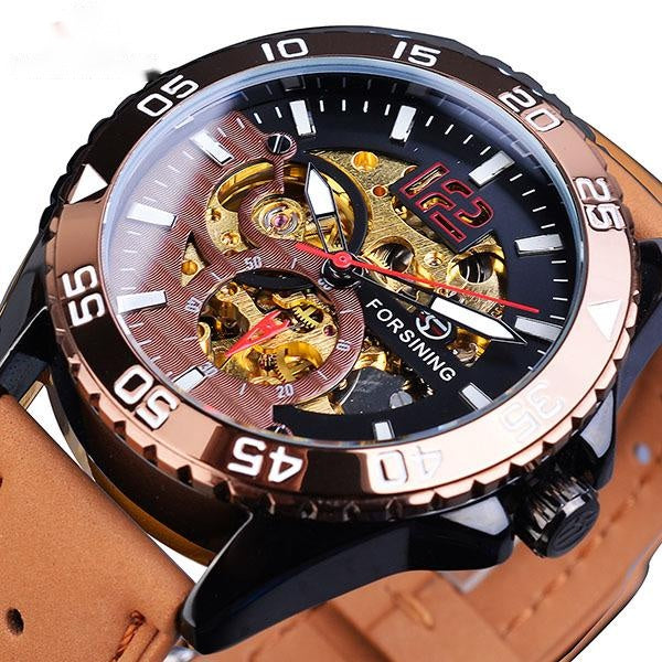 Waterproof automatic mechanical watch