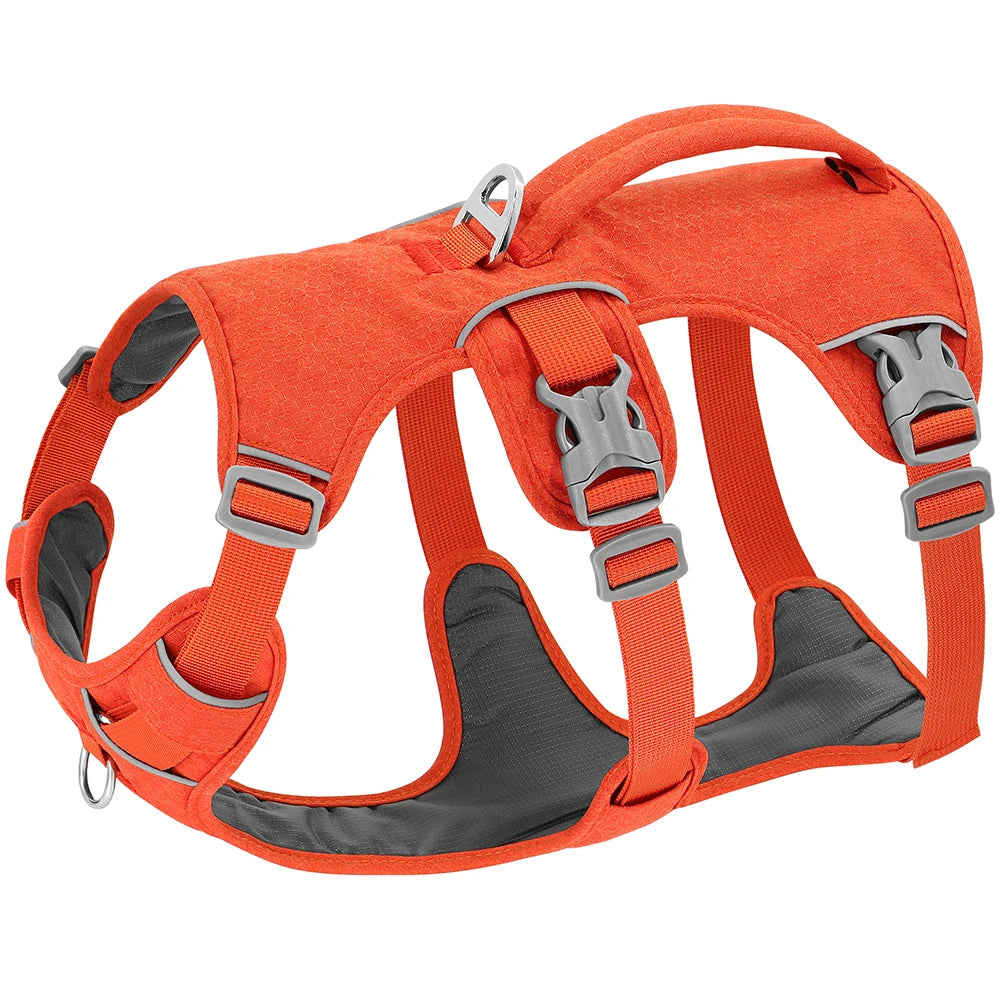 Reflective Nylon Dog Harness with Handle