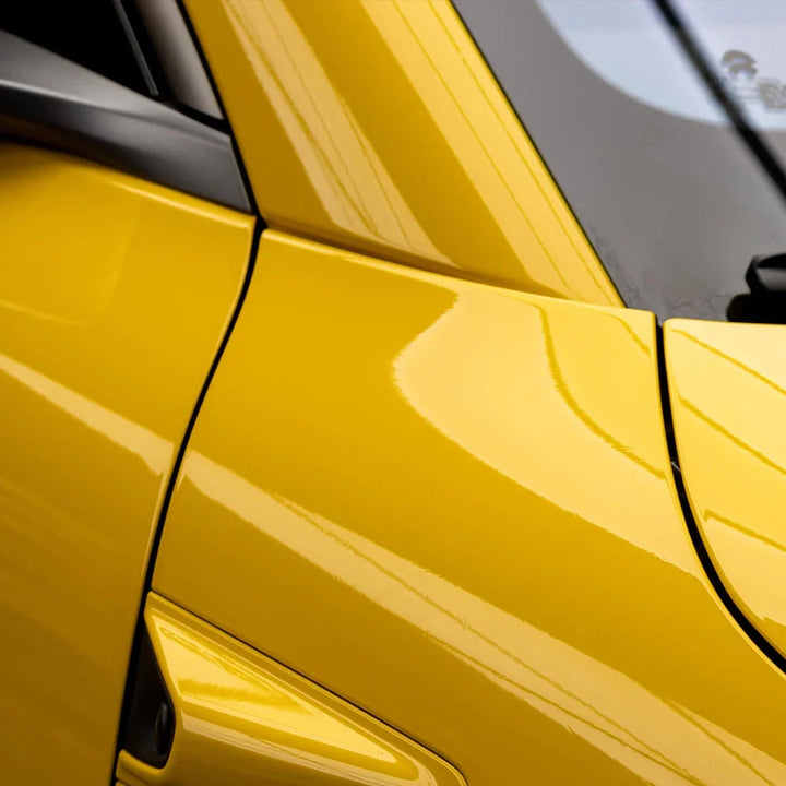 Glossy Deep Yellow Vinyl Car Wrap