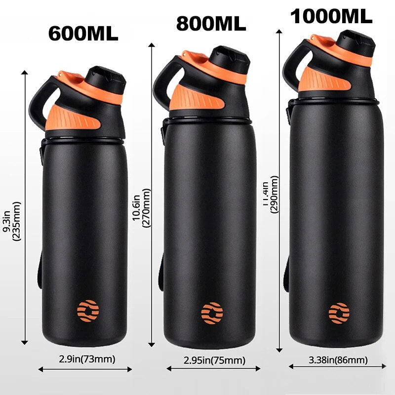 Stay Refreshed Anywhere: Insulated Stainless Steel Water Bottle