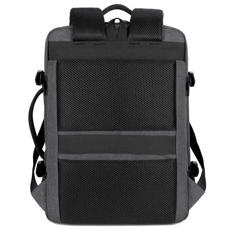 Classic Expandable Travel Backpack with USB Charging Port