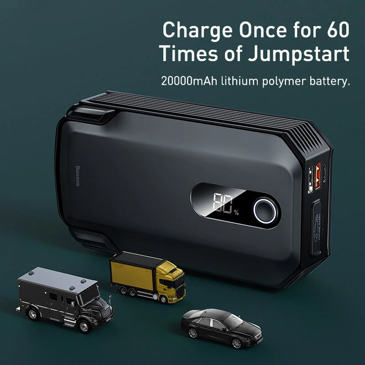 2000A Portable Car Jump Starter & Power Bank