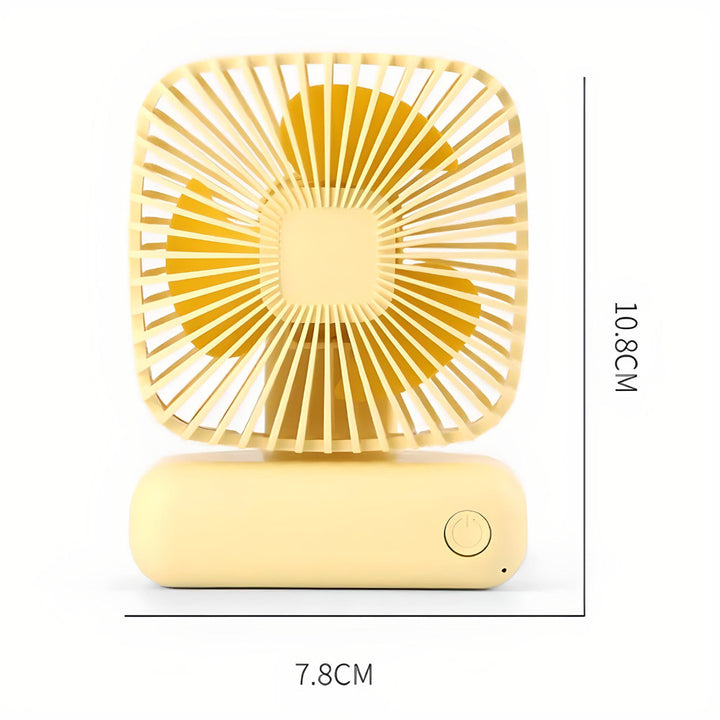 Portable USB Rechargeable Mini Handheld Fan