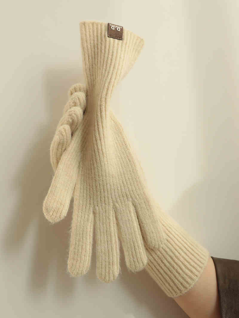 Warm-keeping And Cold-proof Finger Touch Screen Gloves