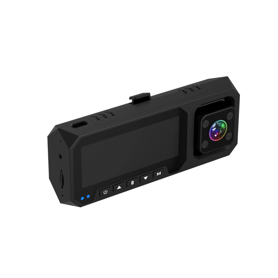 3 Lens Wi-Fi Dash Camera with Infrared Night Vision – 4K + 1080P