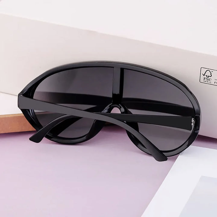 Oversized Shield Sunglasses