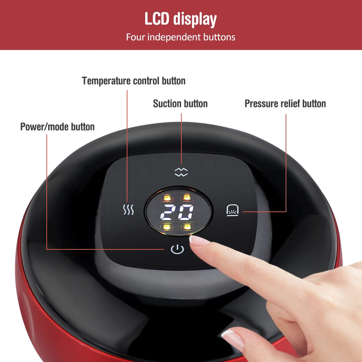 Electric Cupping Massager with Infrared Heat