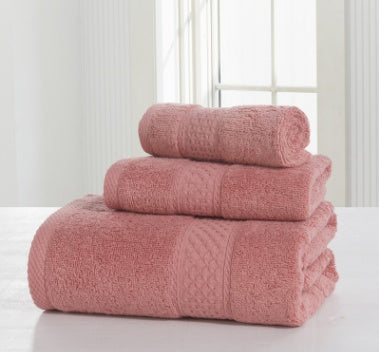 Cotton soft double-sided thickening towel skin-friendly bath towel beauty salon bathrobe bath towel set