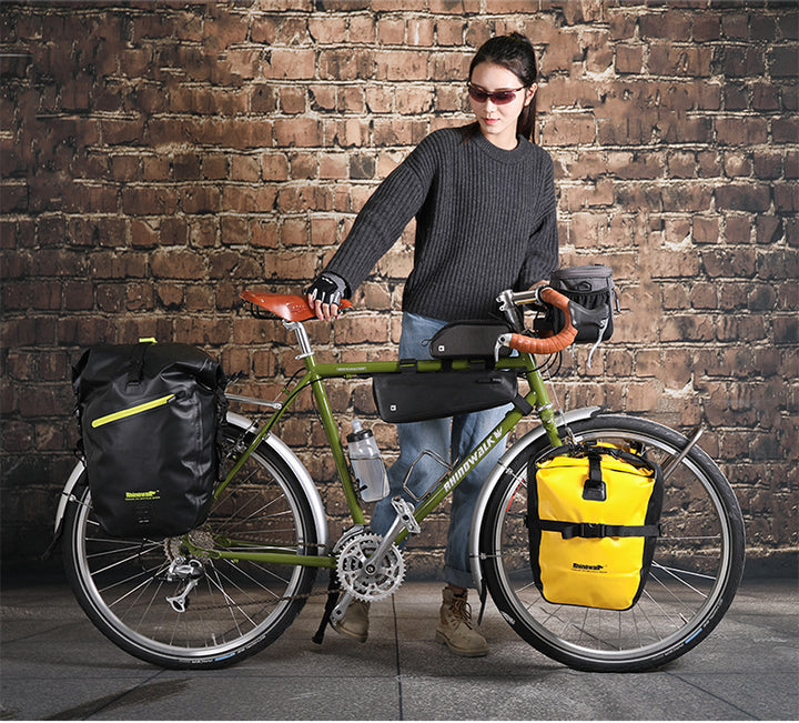 Bike Bag Multi Function Full Waterproof Front Shelf Bag