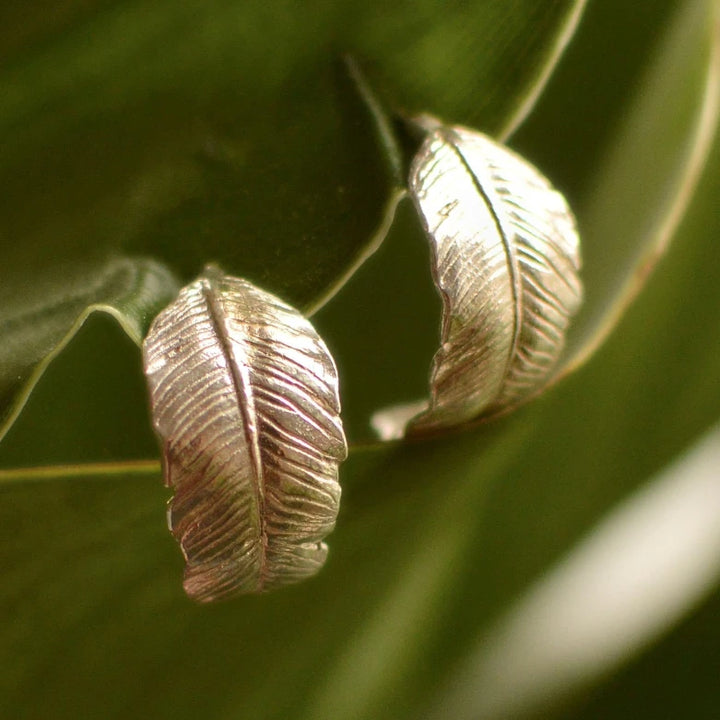 Vintage Plant Drop Earrings