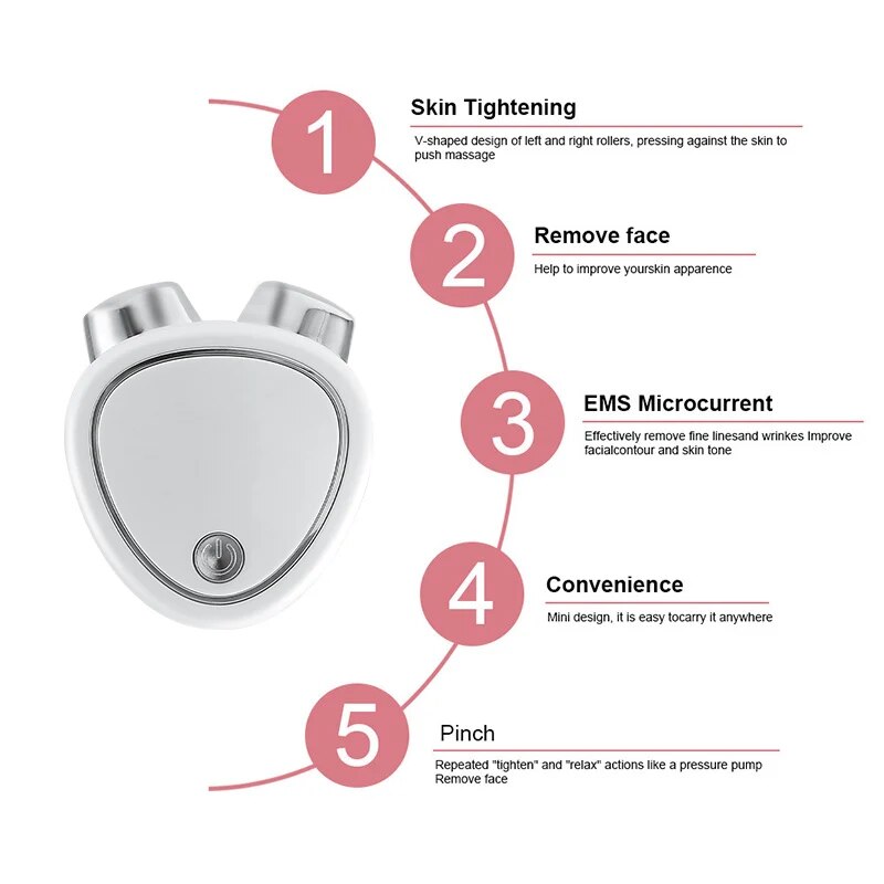 Revitalizing EMS Facial Massager