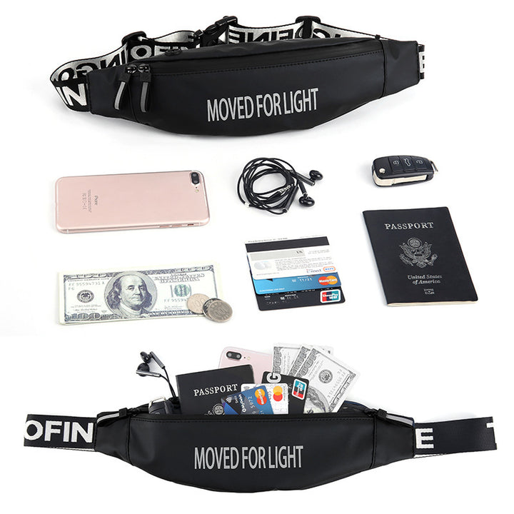 Sports waterproof cell phone belt bag