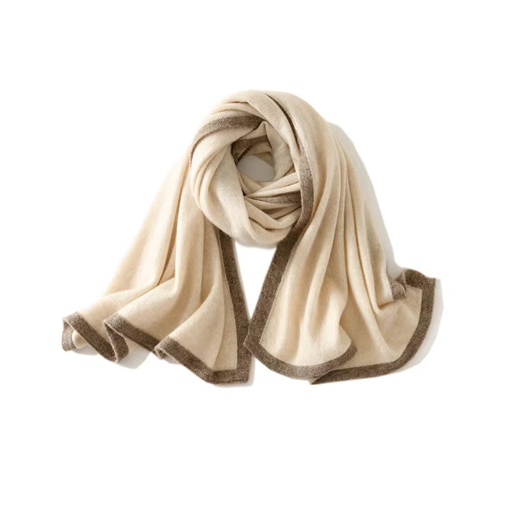 100% Cashmere Knitted Scarf