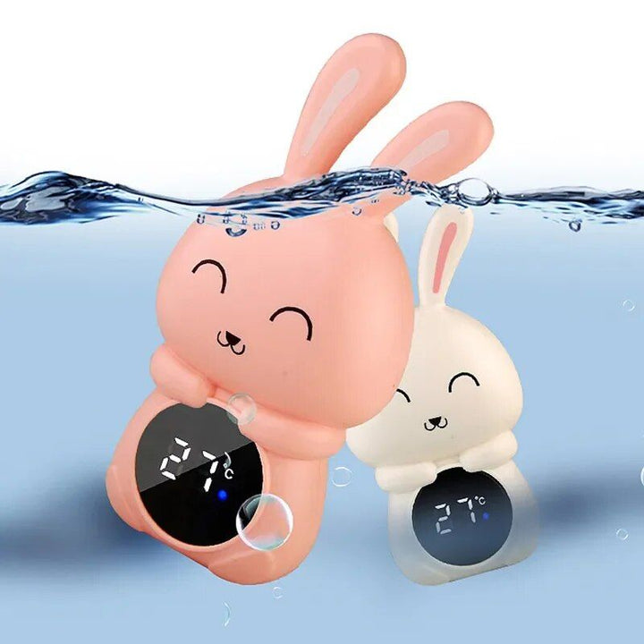 Adorable Cartoon Floating Baby Bath Thermometer with Digital LED Display