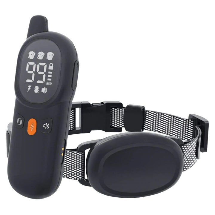 Rechargeable 800M Dog Training Collar with Sound, Vibration & Shock Features