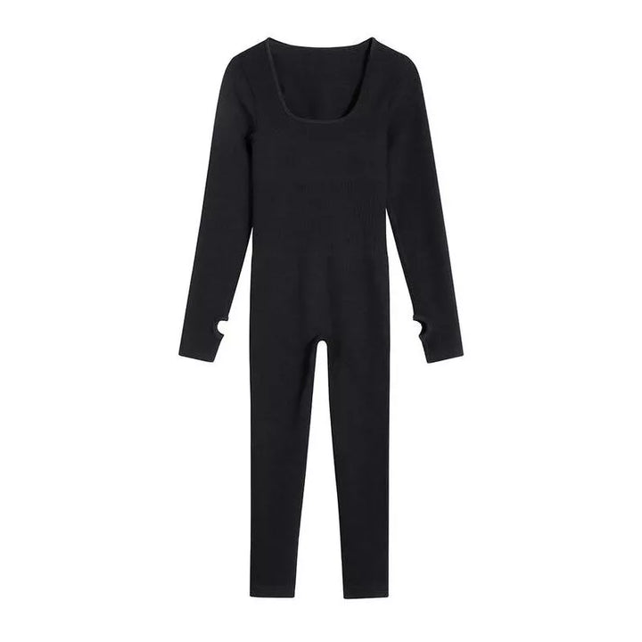 Women's Ribbed Yoga Jumpsuit