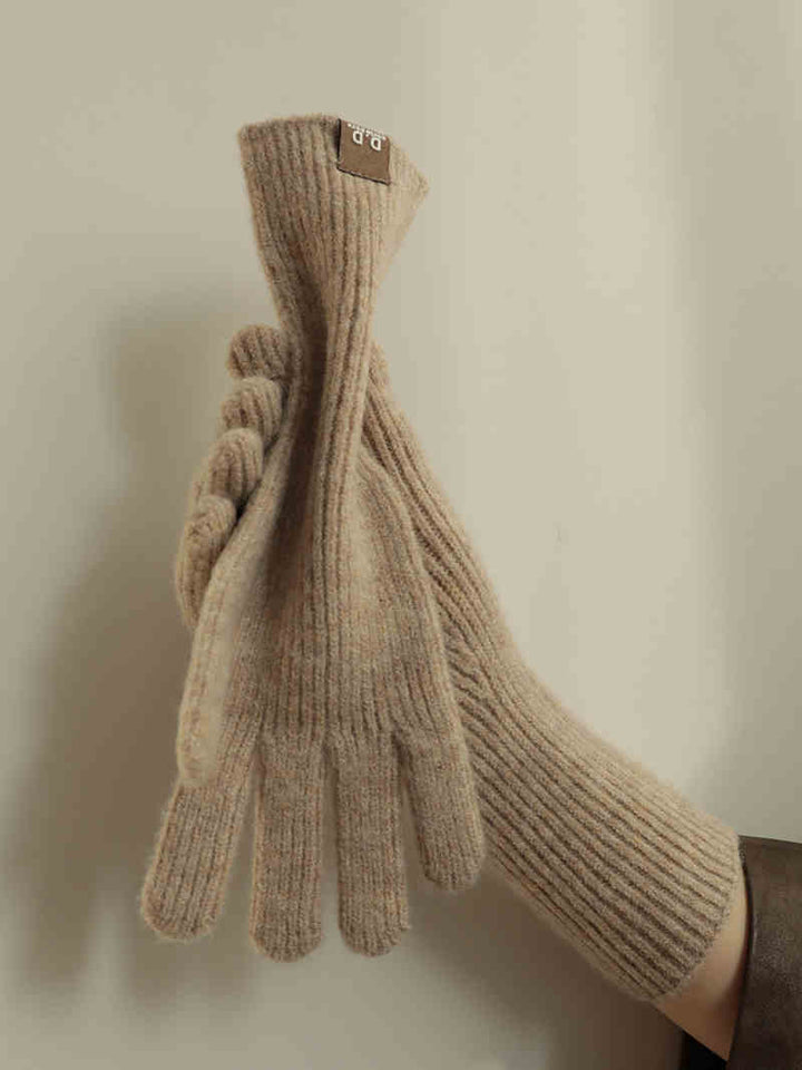 Warm-keeping And Cold-proof Finger Touch Screen Gloves