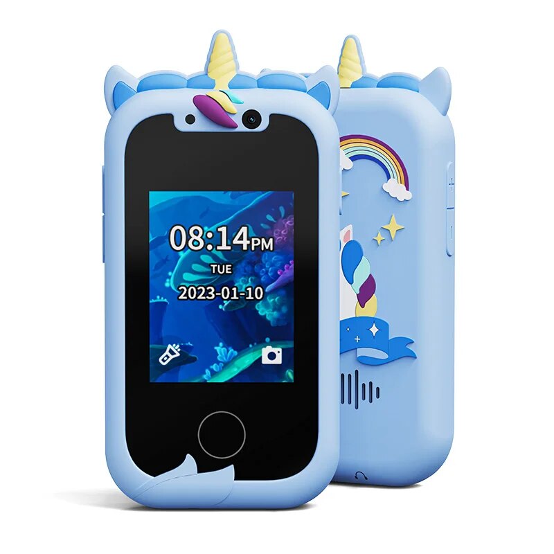 Interactive Touchscreen Kids' Smart Camera Phone with MP3 Player