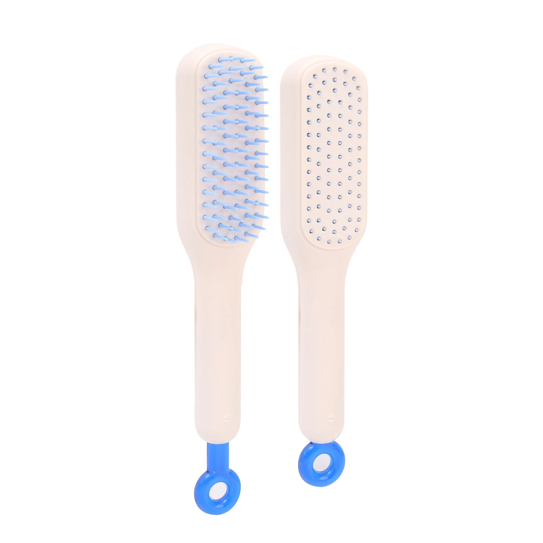 Self-Cleaning Anti-Static Massage Hair Brush