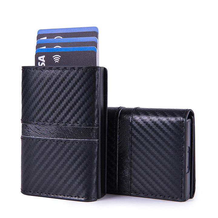 Card Holder Aluminum Box Anti-theft Portable