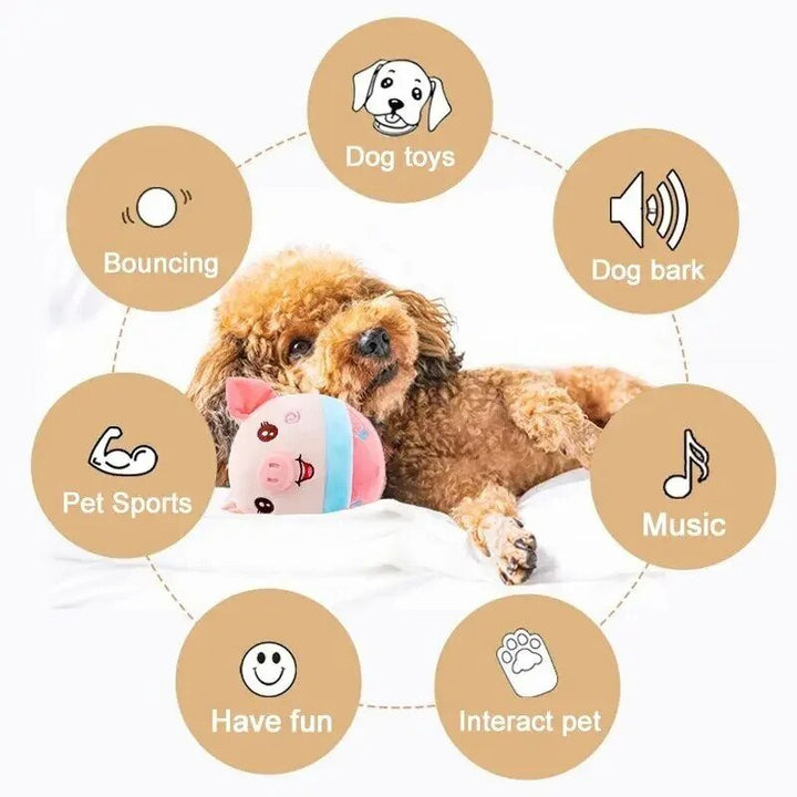 Interactive Talking Dog Toy Ball: Keep Your Pup Entertained!