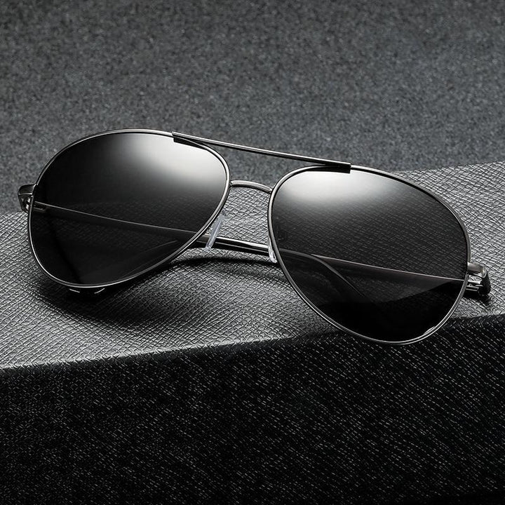 Photochromic Vintage Aviator Sunglasses