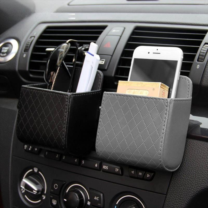 Universal Car Organizer - Leather Storage Box for Essentials