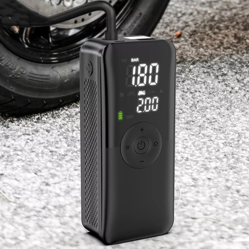 Compact USB Electric Air Pump with Digital Display