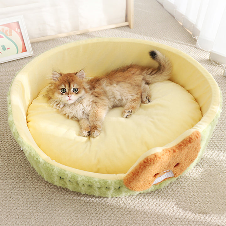 Cozy Pet Bed for Cats and Small Dogs