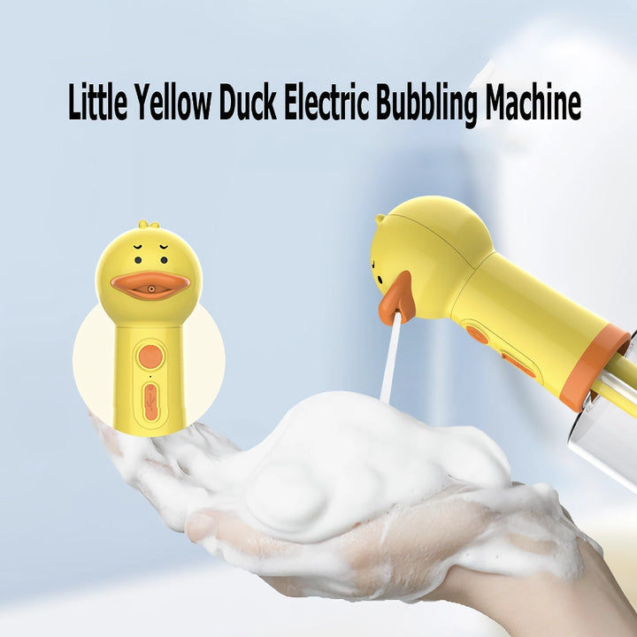 Yellow Duck Automatic Foam Soap Dispenser for Pets