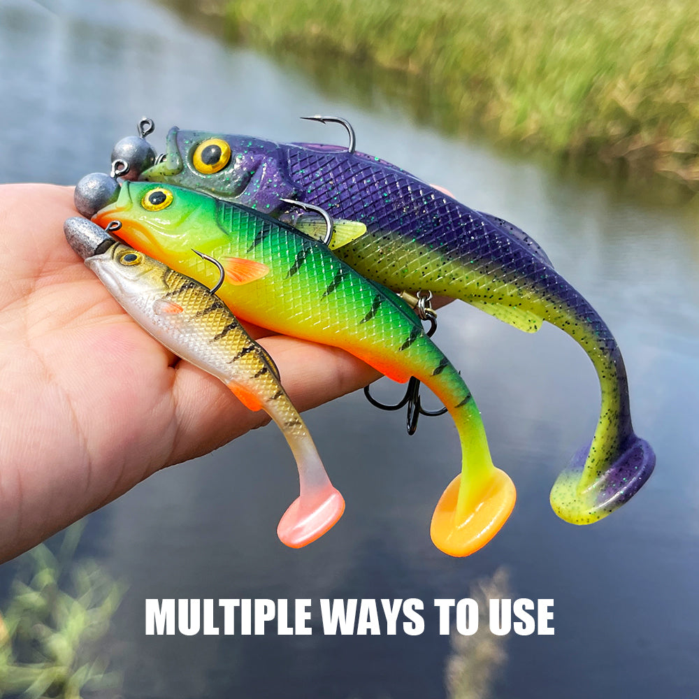 Soft Swimbait Shad Fishing Lure