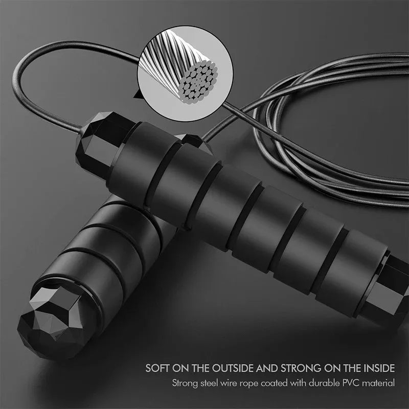 Adjustable Tangle-Free Speed Jump Rope