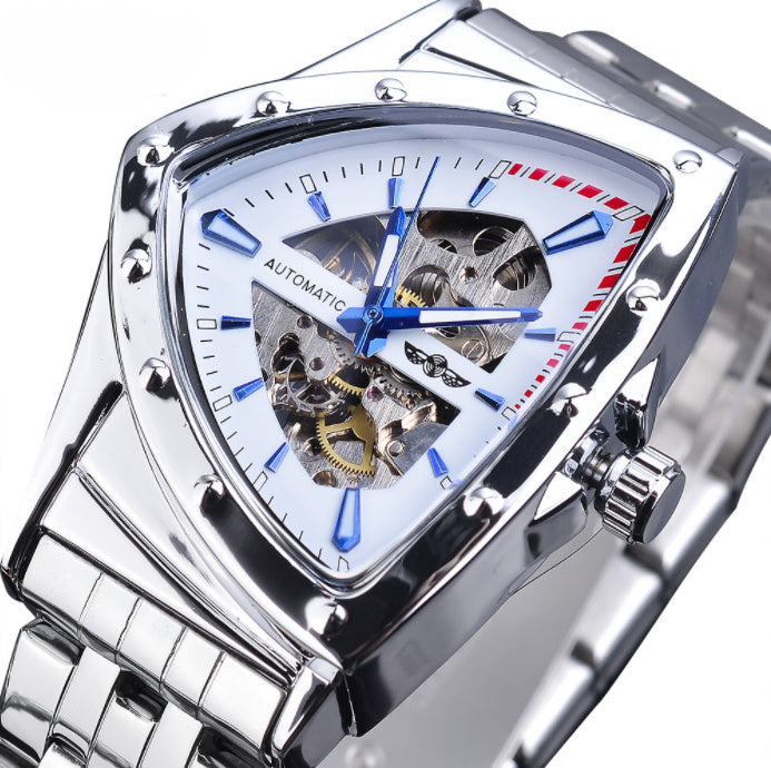 Watch Men's Fashion Hollow Stainless Steel Watch