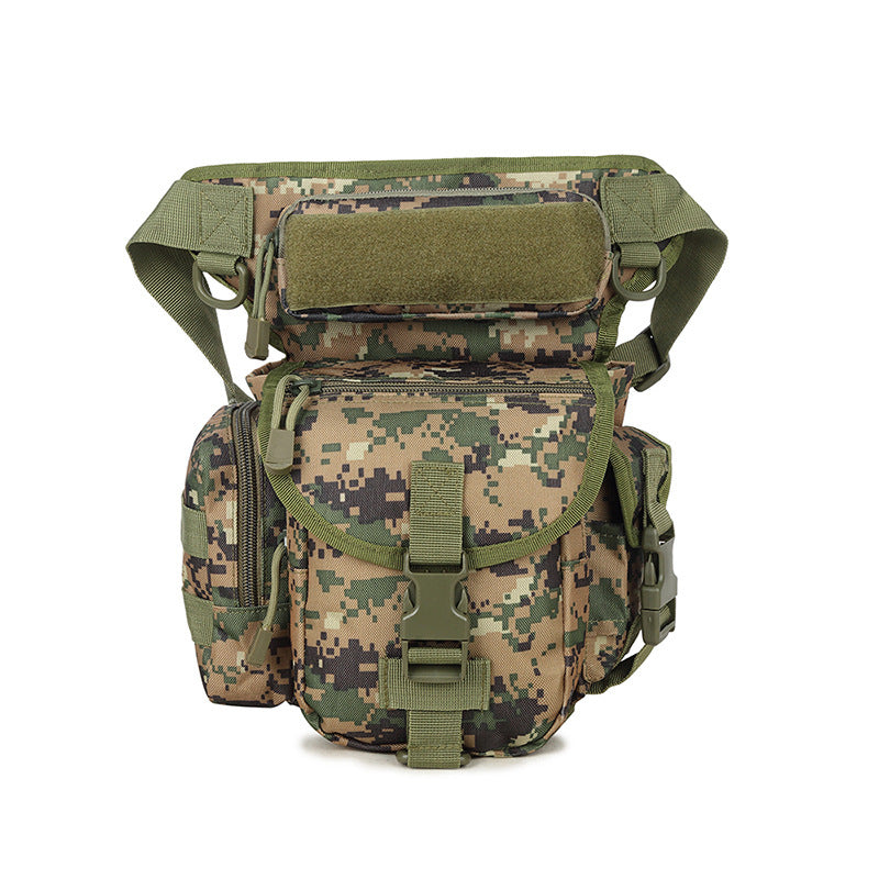 Outdoor Riding Leg Pack Male Locomotive Army Fan Tactics