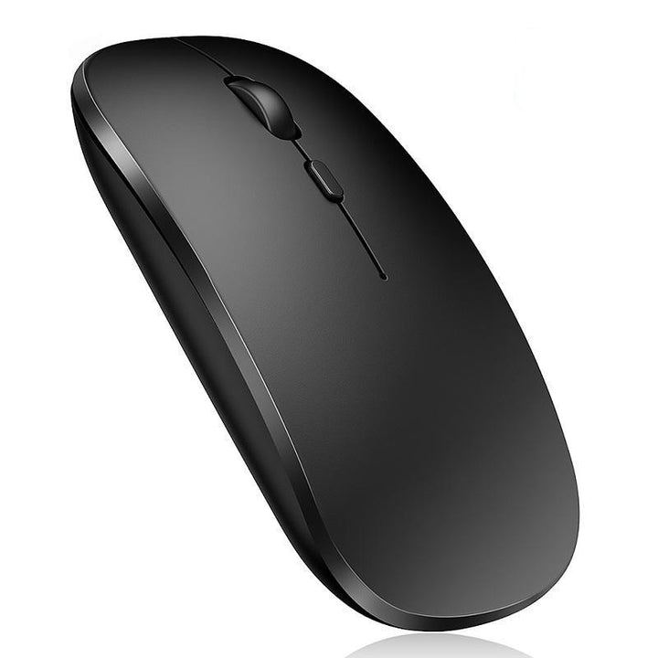 Wireless & Bluetooth Dual Mode Silent Mouse with Adjustable DPI & Rechargeable Battery