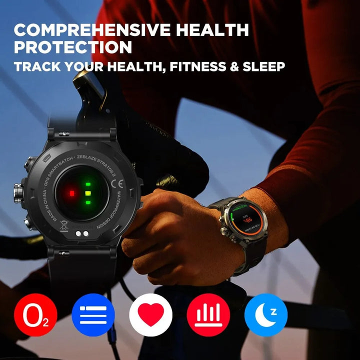 Ultimate Performance GPS Smartwatch: Your Essential Companion for Active Living