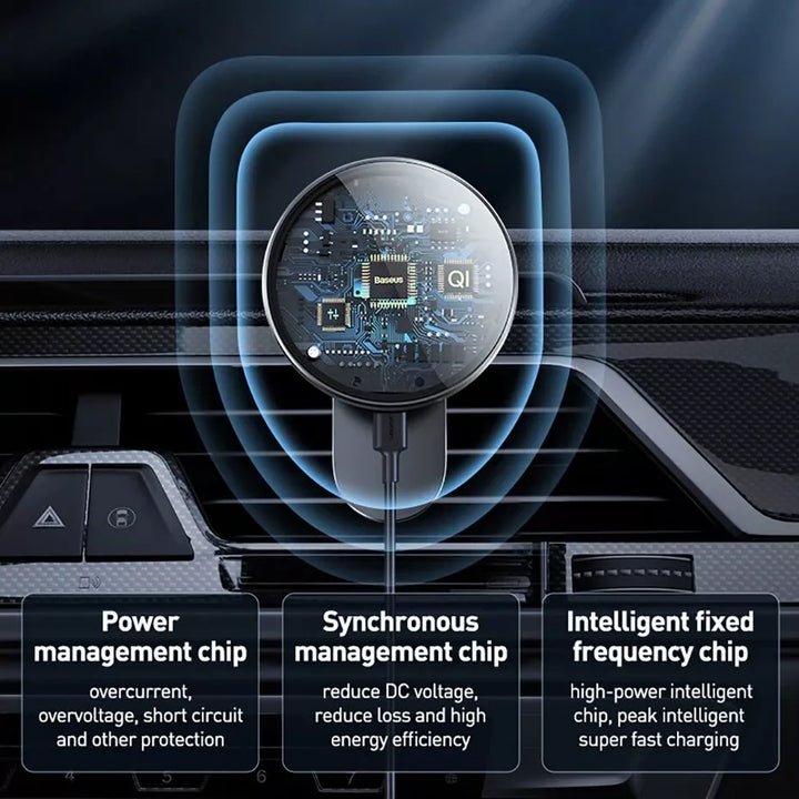 Magnetic Wireless Car Charger