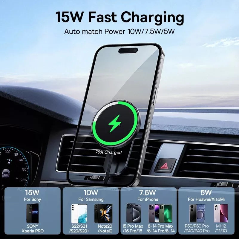 Magnetic Wireless Car Charger