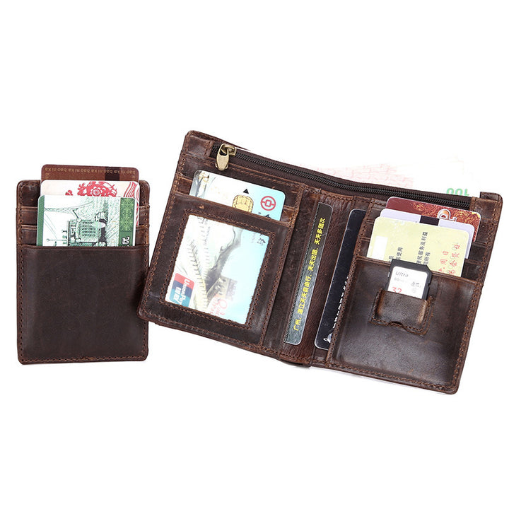 Men's leather purse for men's Leather Wallet