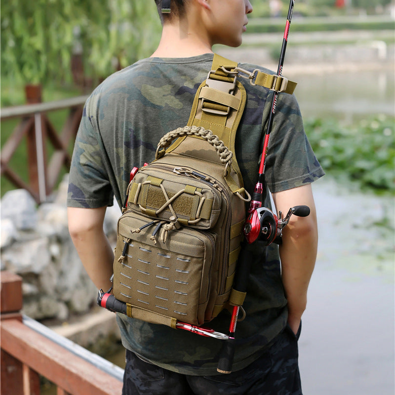 Outdoor Fashion Men's Sports Chest Bag Camouflage