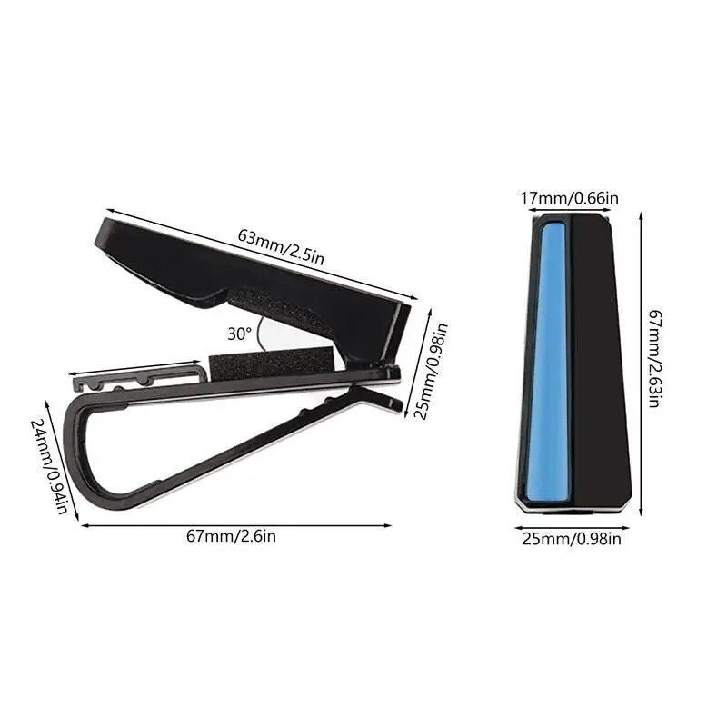 Universal Car Sun Visor Sunglass and Card Holder Clip