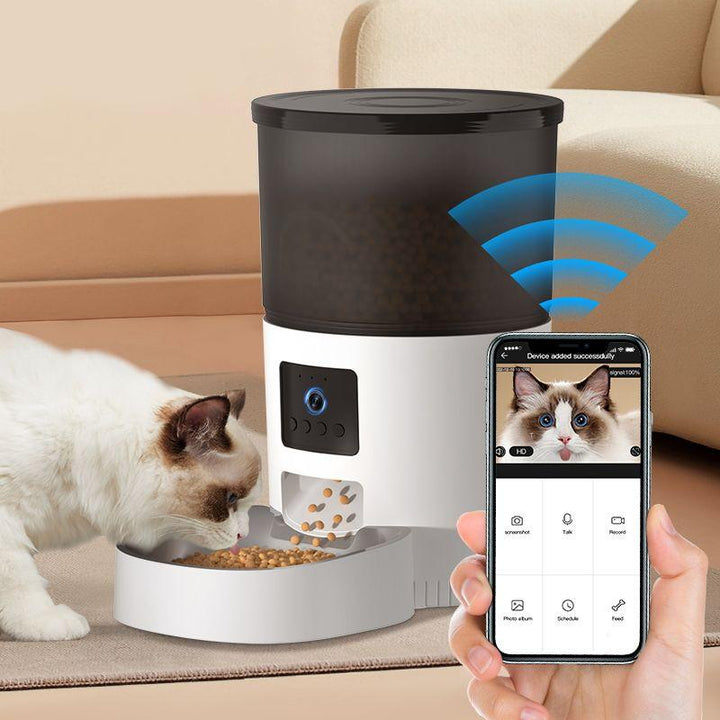 Automatic Pet Feeder with Camera