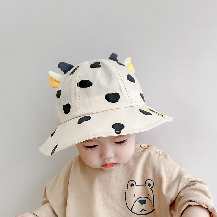 Cute Cow Pattern Kids Bucket Hat