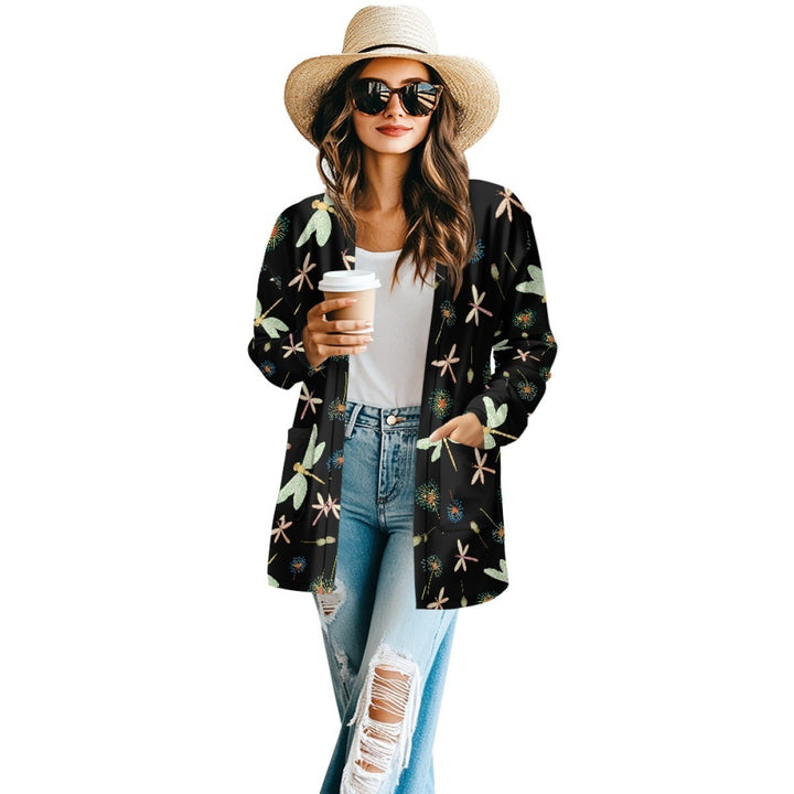 Spring And Autumn Long Sleeve Cardigan Jacket