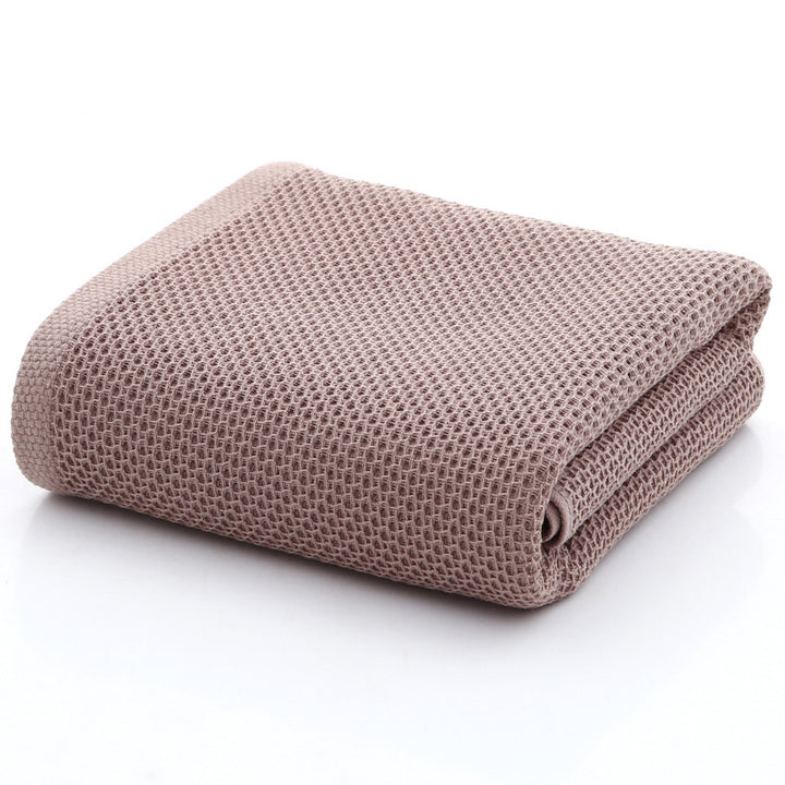 100% cotton honeycomb face towel