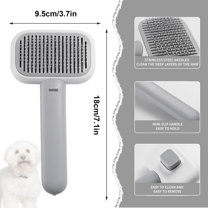 Self-Cleaning Pet Brush