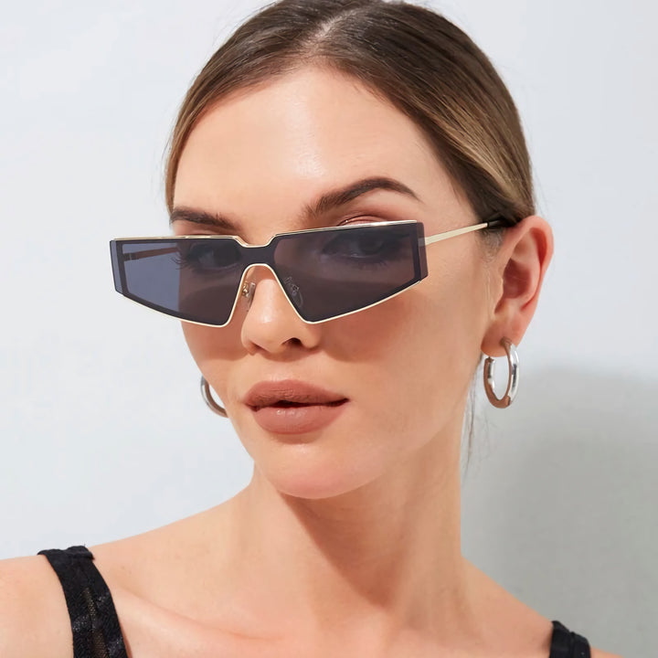 Flat Top Rectangle Sunglasses