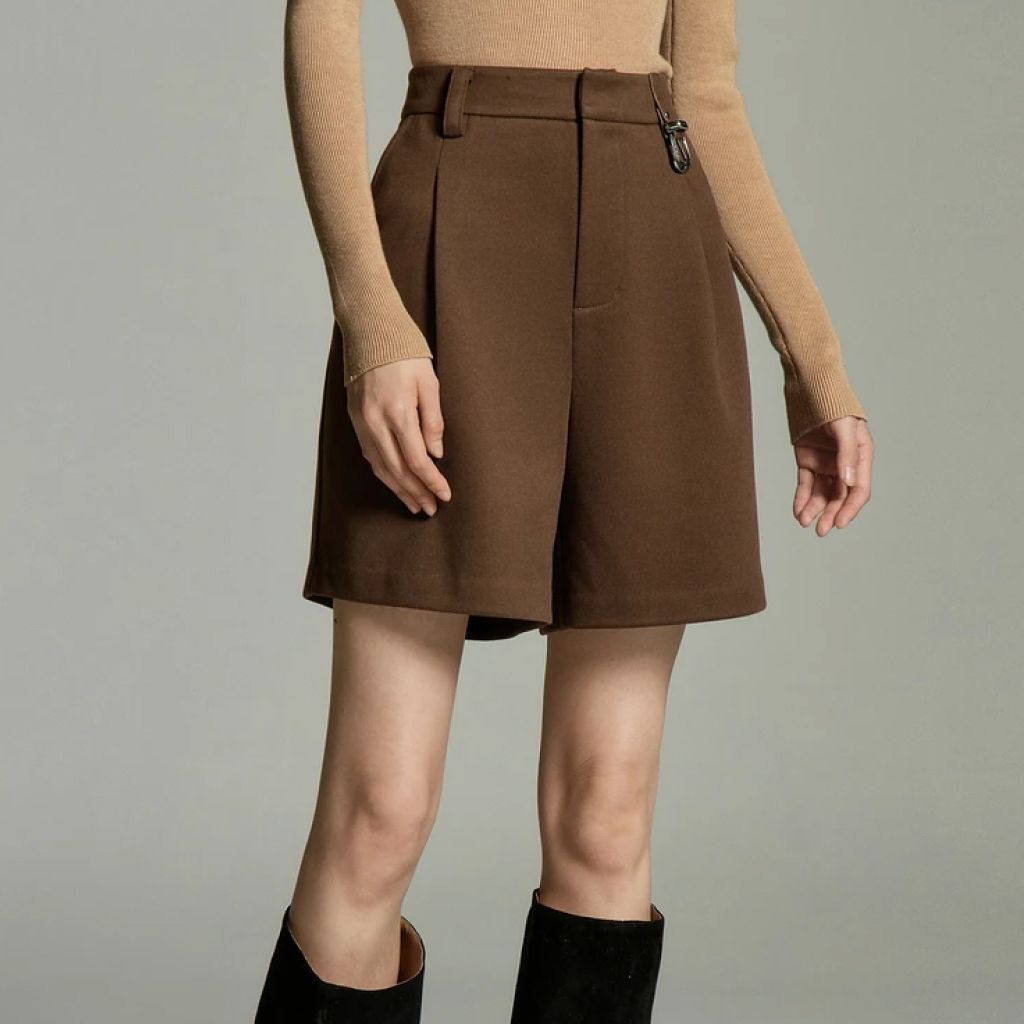 Women's Woolen Shorts