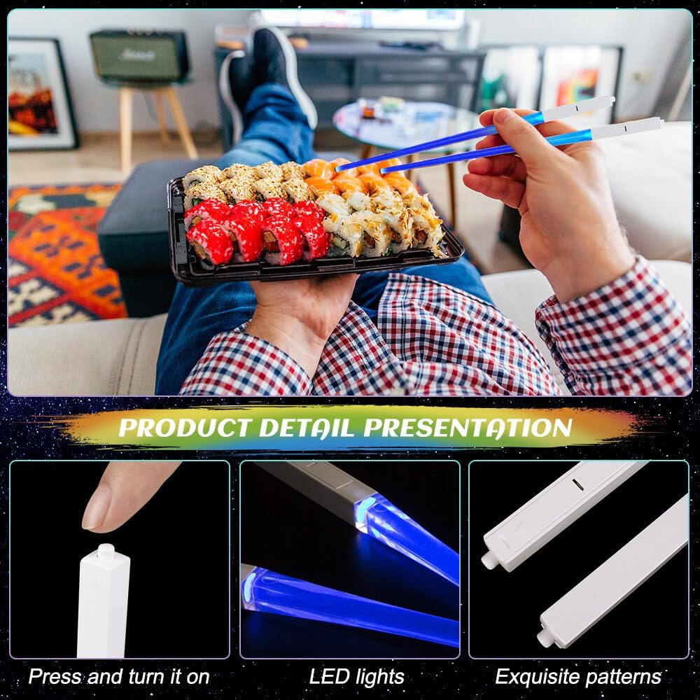 LED Lightsaber Chopsticks