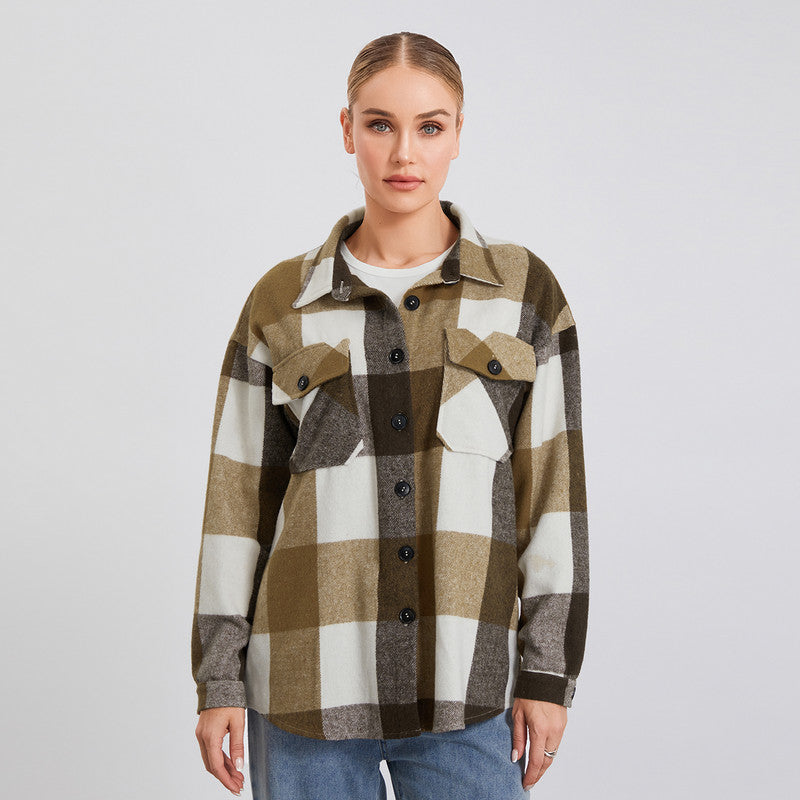 Women's Plaid Shacket